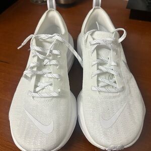 Nike ZoomX Invincible Run Flyknit White Men's Mesh Running Shoes SIZE 8
